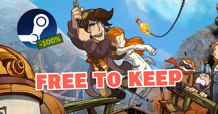 Deponia Goes Entirely Free on Steam for a Limited Time