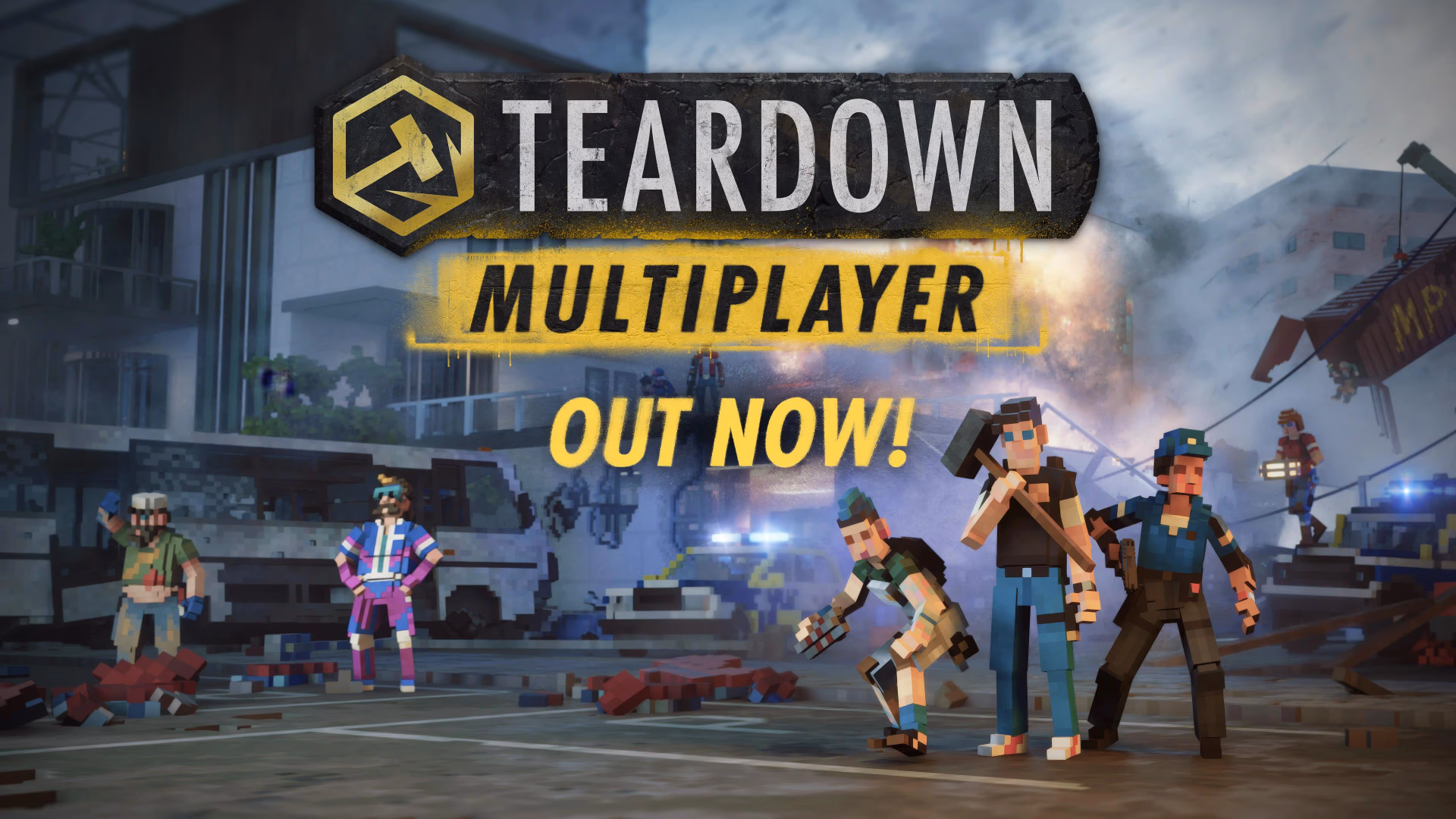 Teardown Console Update Adds Free Multiplayer and Co-op Chaos